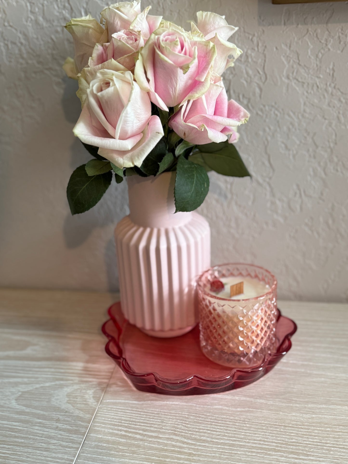 10oz Pink jar candle