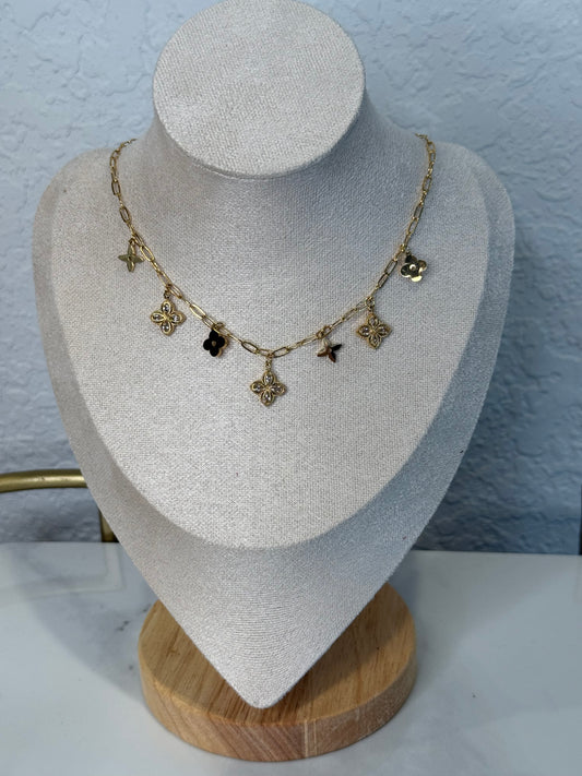 Clover Charm Necklace